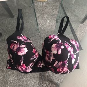 36DD floral print bra
